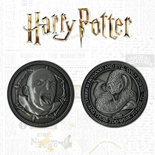 Harry Potter Lord Voldemort Limited Edition Coin Harry Potter Lord Voldemort Limited Edition Coin