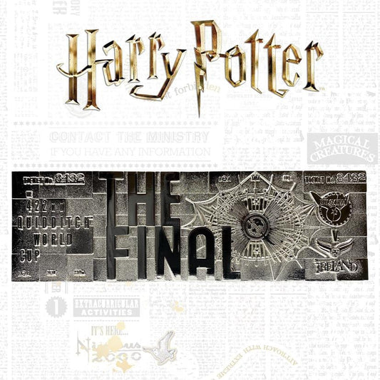 Harry Potter Quidditch Worldcup Final Replica Ticket Harry Potter Quidditch Worldcup Final Replica Ticket
