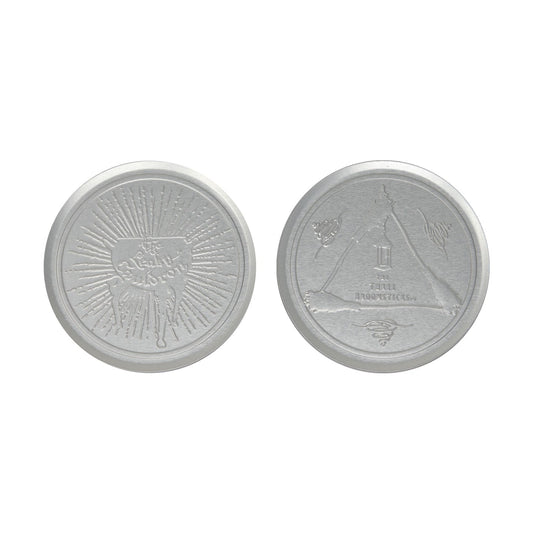 Harry Potter Set of 4 Embossed Metal Coasters Harry Potter Set of 4 Embossed Metal Coasters