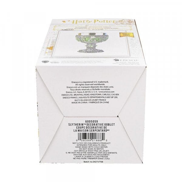 Harry Potter Slytherin Decorative Goblet