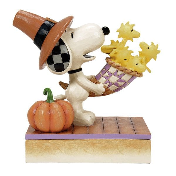 Harvest Happiness (Snoopy Cornucopia) Peanuts Figurine By Jim Shore 6016579