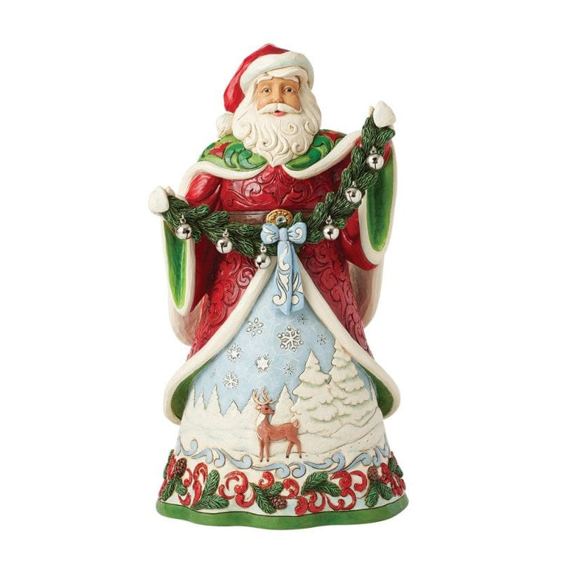 Heartwood Creek By Jim Shore Clause For Celebration (Collectors Edition Santa With Bells) Figurine 6017000