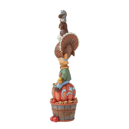 Heartwood Creek By Jim Shore Festive Fall Friends (Harvest Critter Stack) Figurine 6016631 Heartwood Creek By Jim Shore Festive Fall Friends (Harvest Critter Stack) Figurine 6016631