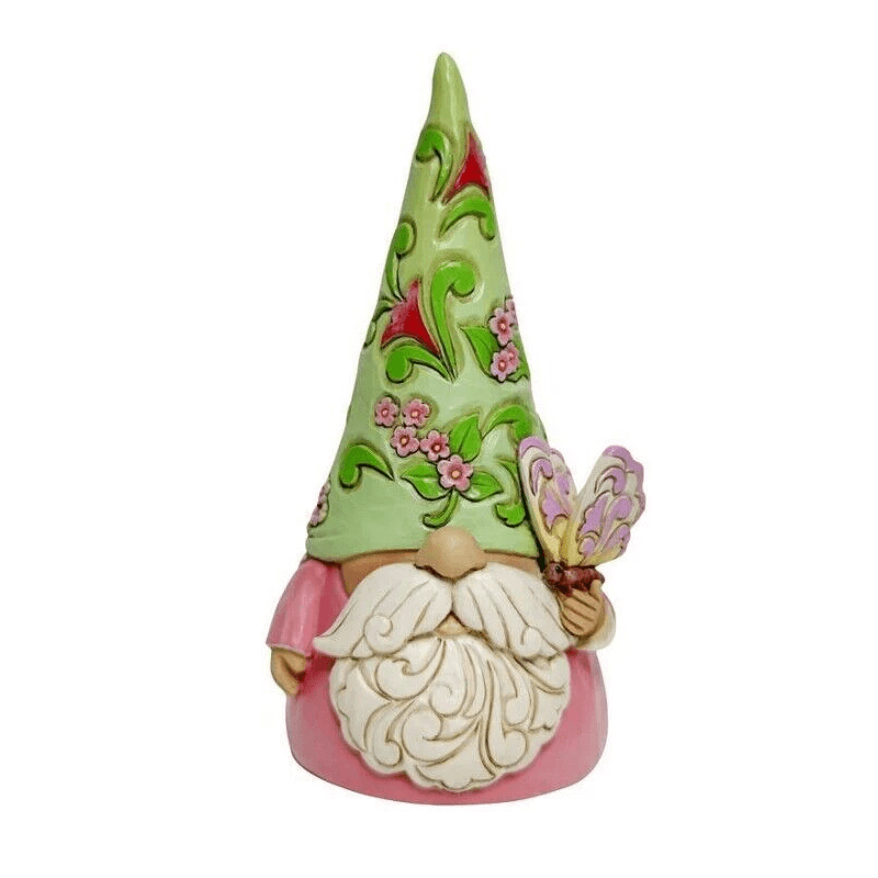 Heartwood Creek by Jim Shore Garden Guest Gnome With Butterfly Figurine 6010285