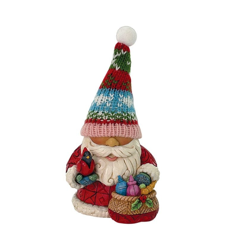 Heartwood Creek By Jim Shore Gnome With Knitted Hat Figurine 6017285