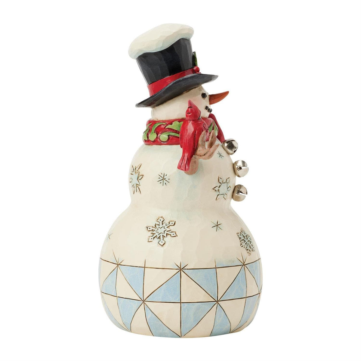 Heartwood Creek By Jim Shore Snowman With Top Hat & Cardinal Figurine 6017055 Heartwood Creek By Jim Shore Snowman With Top Hat & Cardinal Figurine 6017055
