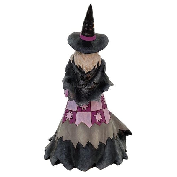 Heartwood Creek By Jim Shore Spellbinding Smiles (Good Witch with LED Pumpkins) Figurine 6016638