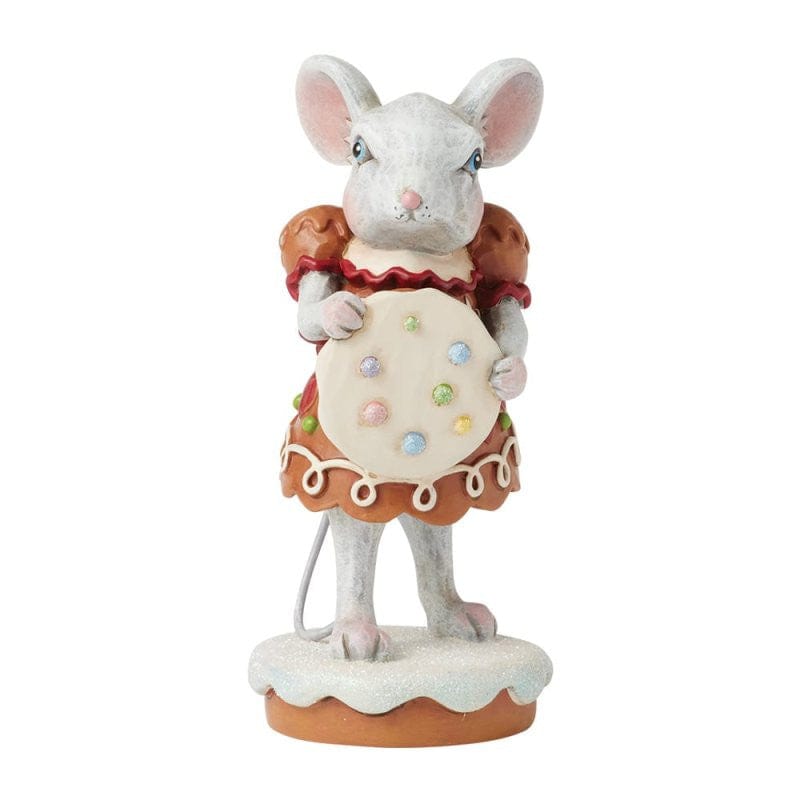 Heartwood Creek By Jim Shore Sugar & Spice Make Christmas Nice (Gingerbread Mouse With Cookie) Figurine 6017268