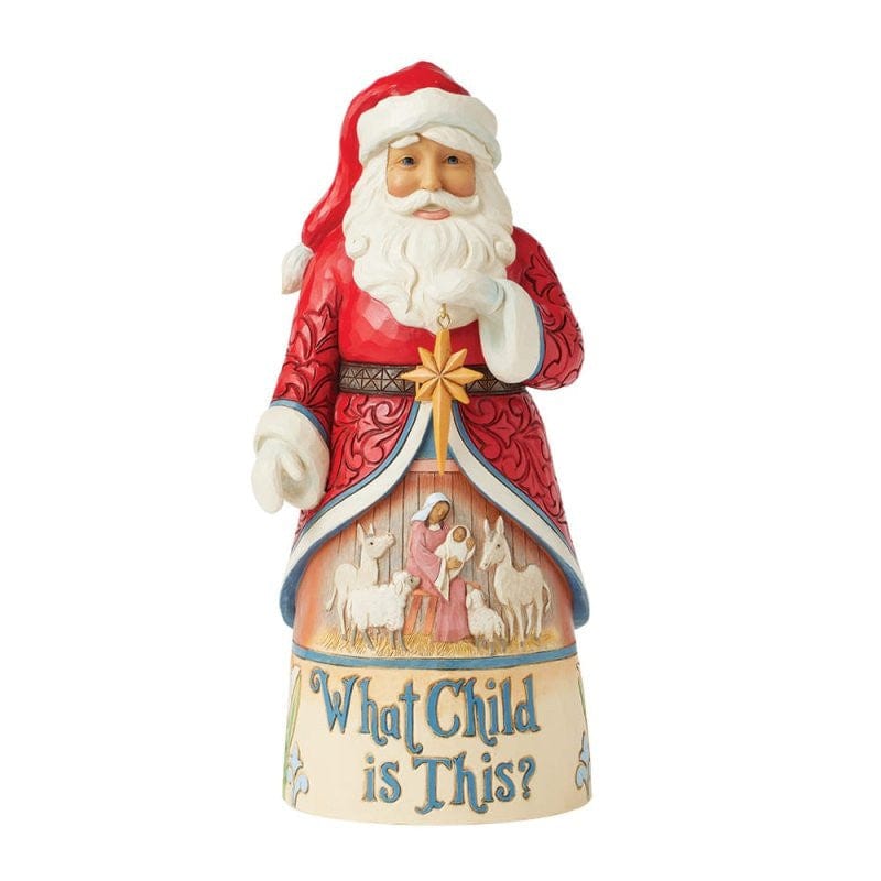Heartwood Creek By Jim Shore What Child Is This (Santa Song Series) Figurine 6017010 Heartwood Creek By Jim Shore What Child Is This (Santa Song Series) Figurine 6017010