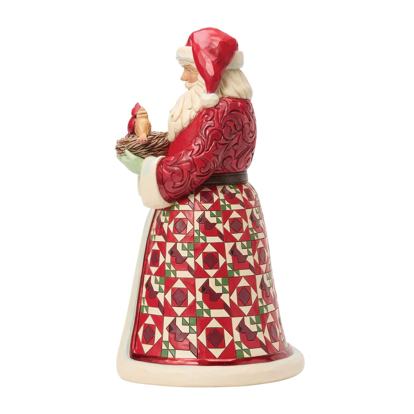 Heartwood Creek Collector Edition Santa with Bird Nest Figurine By Jim Shore Heartwood Creek Collector Edition Santa with Bird Nest Figurine By Jim Shore