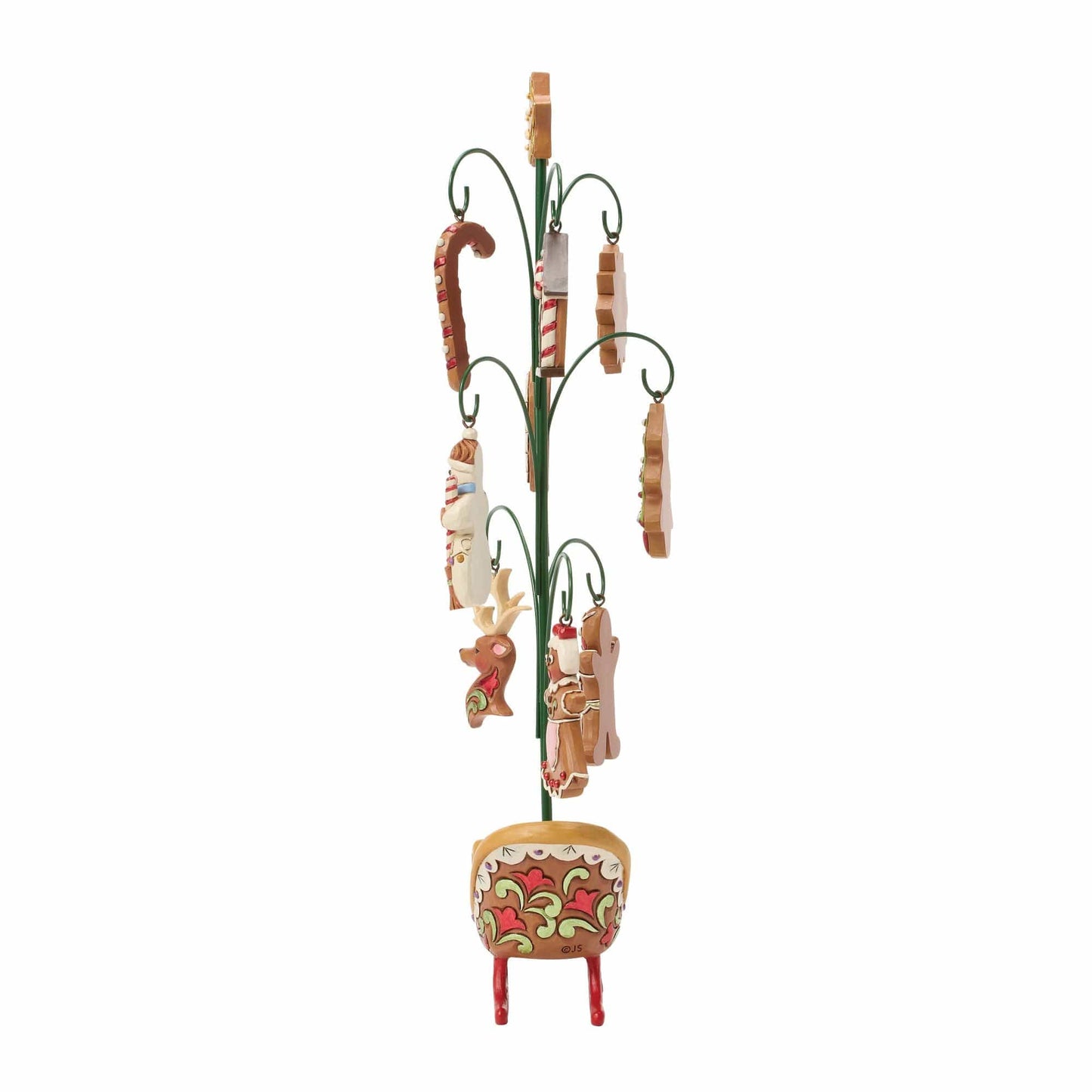 Heartwood Creek Gingerbread Tree with Cookie Ornament By Jim Shore