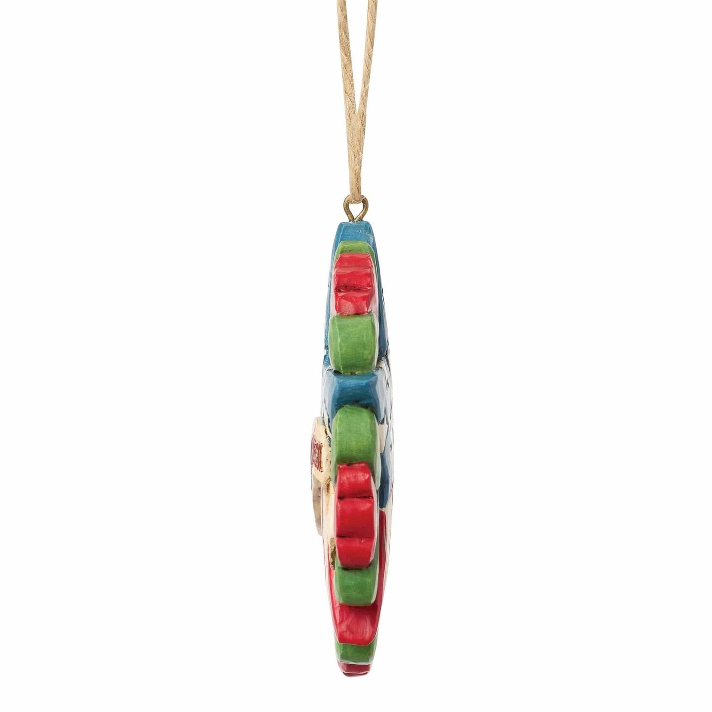 Heartwood Creek God Bless America Hanging Ornament By Jim Shore Heartwood Creek God Bless America Hanging Ornament By Jim Shore