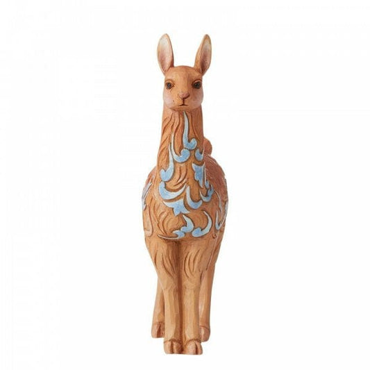 Heartwood Creek Llama Mini Figurine by Jim Shore 6006446 Heartwood Creek Llama Mini Figurine by Jim Shore 6006446