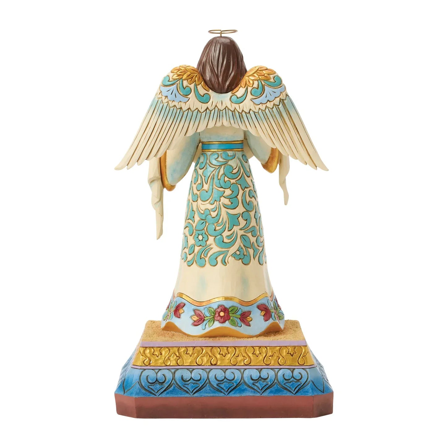 Heartwood Creek Peace On Earth Angel Figurine By Jim Shore