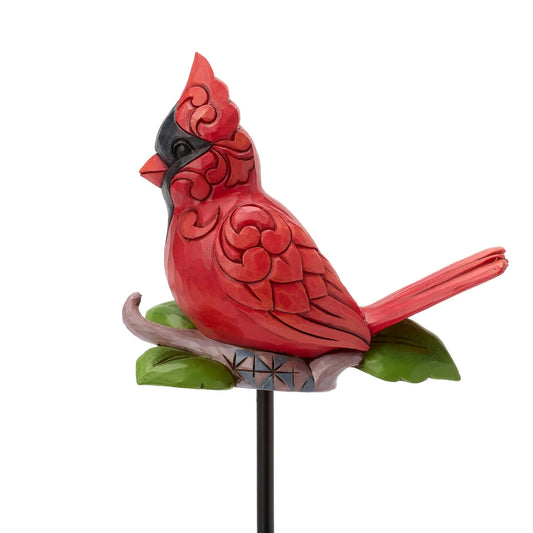 Heartwood Creek Plant Stake Cardinal By Jim Shore Heartwood Creek Plant Stake Cardinal By Jim Shore