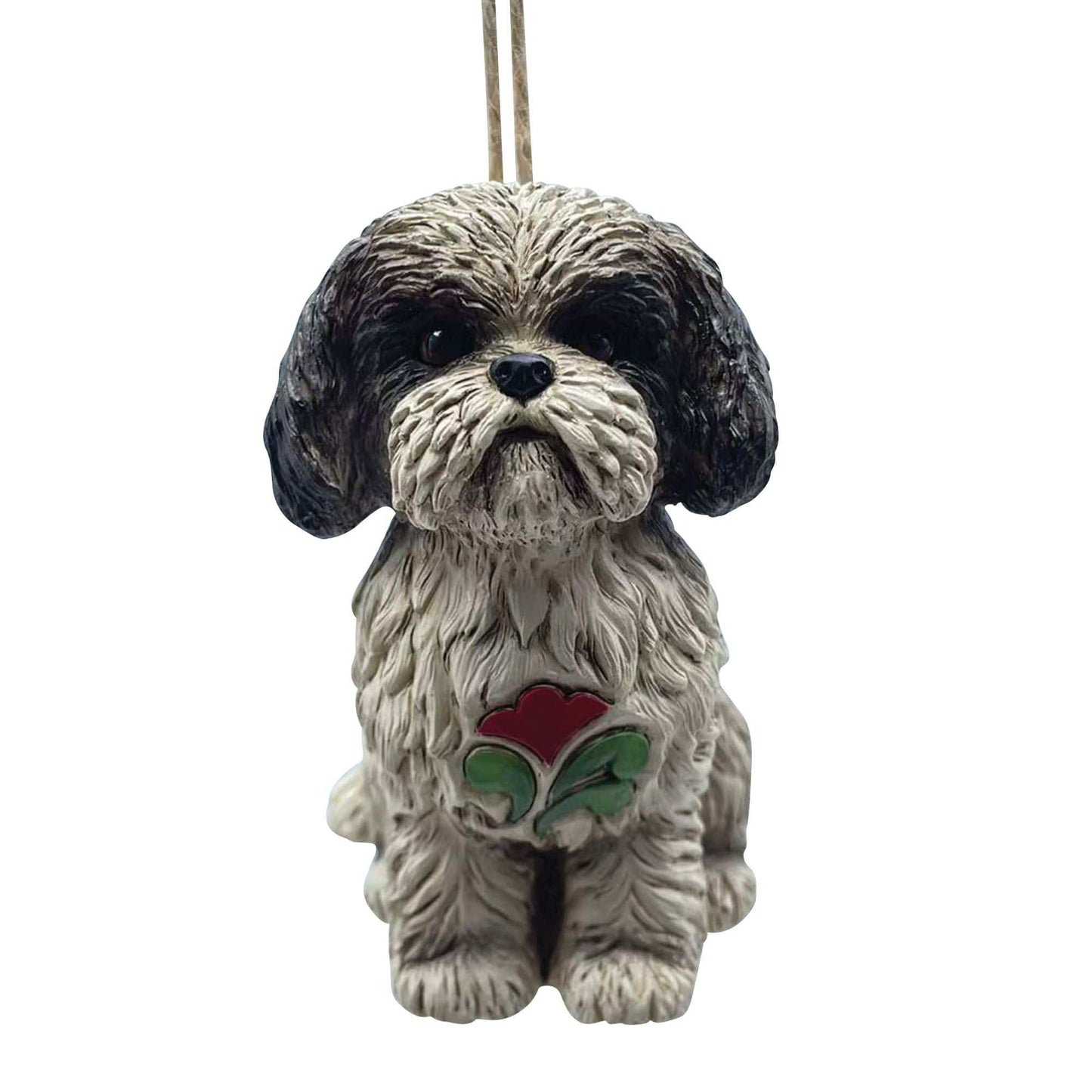Heartwood Creek Shih Tze Hanging Ornament By Jim Shore Heartwood Creek Shih Tze Hanging Ornament By Jim Shore