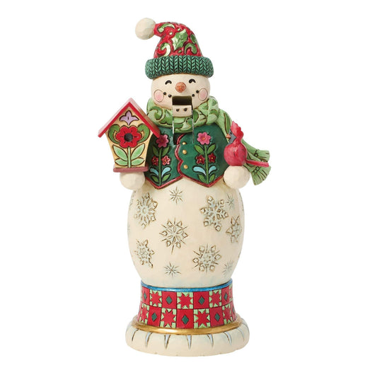Heartwood Creek Snowman Nutcracker Traditional Figurine By Jim Shore Heartwood Creek Snowman Nutcracker Traditional Figurine By Jim Shore