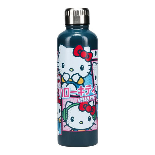 Hello Kitty Metal Water Bottle By Paladone Hello Kitty Metal Water Bottle By Paladone