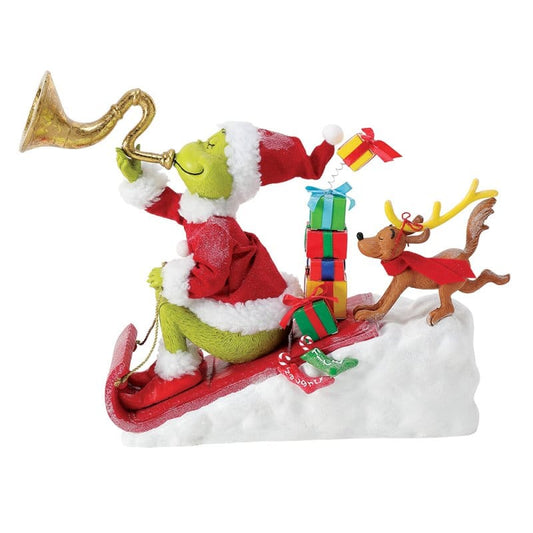 Here Comes the Grinch Figurine The Grinch Possible Dreams by Department 56 6018262 Here Comes the Grinch Figurine The Grinch Possible Dreams by Department 56 6018262