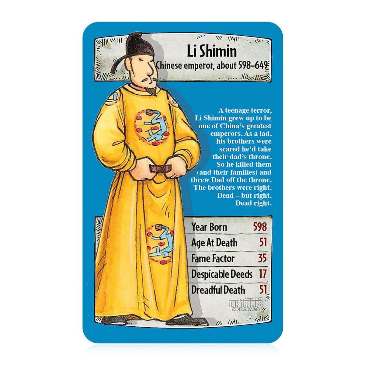 Horrible Histories Top Trumps Card Game Horrible Histories Top Trumps Card Game