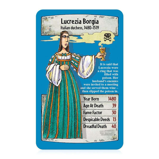 Horrible Histories Top Trumps Card Game Horrible Histories Top Trumps Card Game