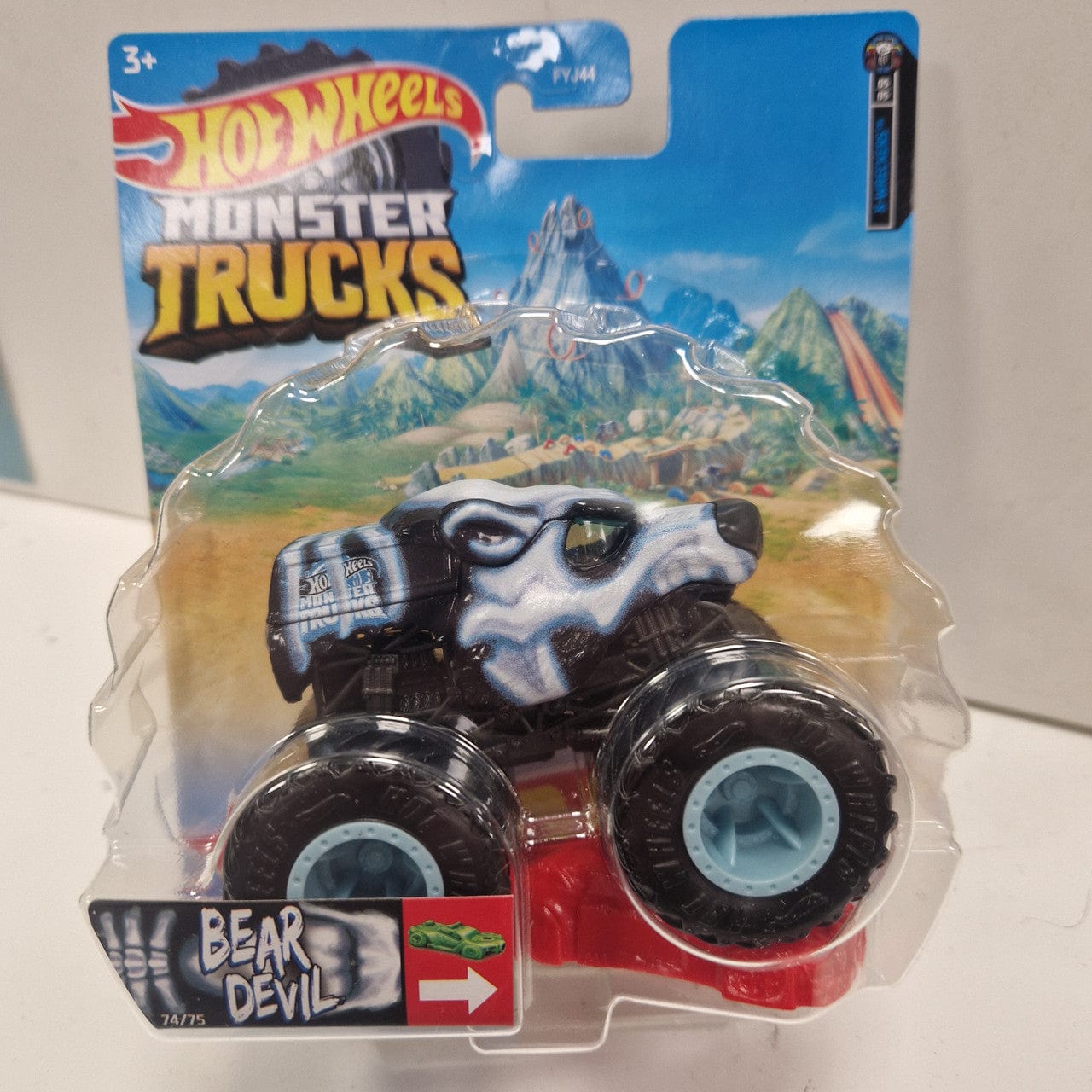 Hot Wheels Bear Devil With Black Shell