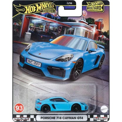 Hot Wheels Boulevard 2024: Porsche 718 Cayman GT4 #93 Hot Wheels Boulevard 2024: Porsche 718 Cayman GT4 #93