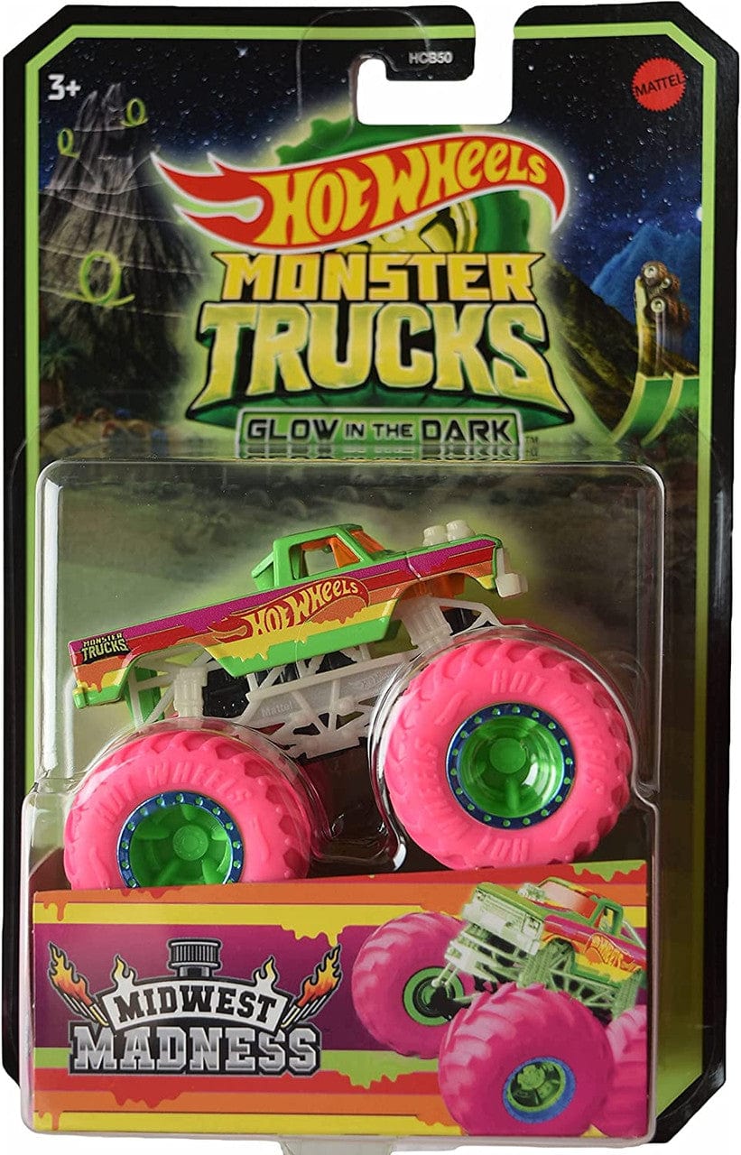 Hot Wheels Glow in the Dark - Midwest Madness Hot Wheels Glow in the Dark - Midwest Madness