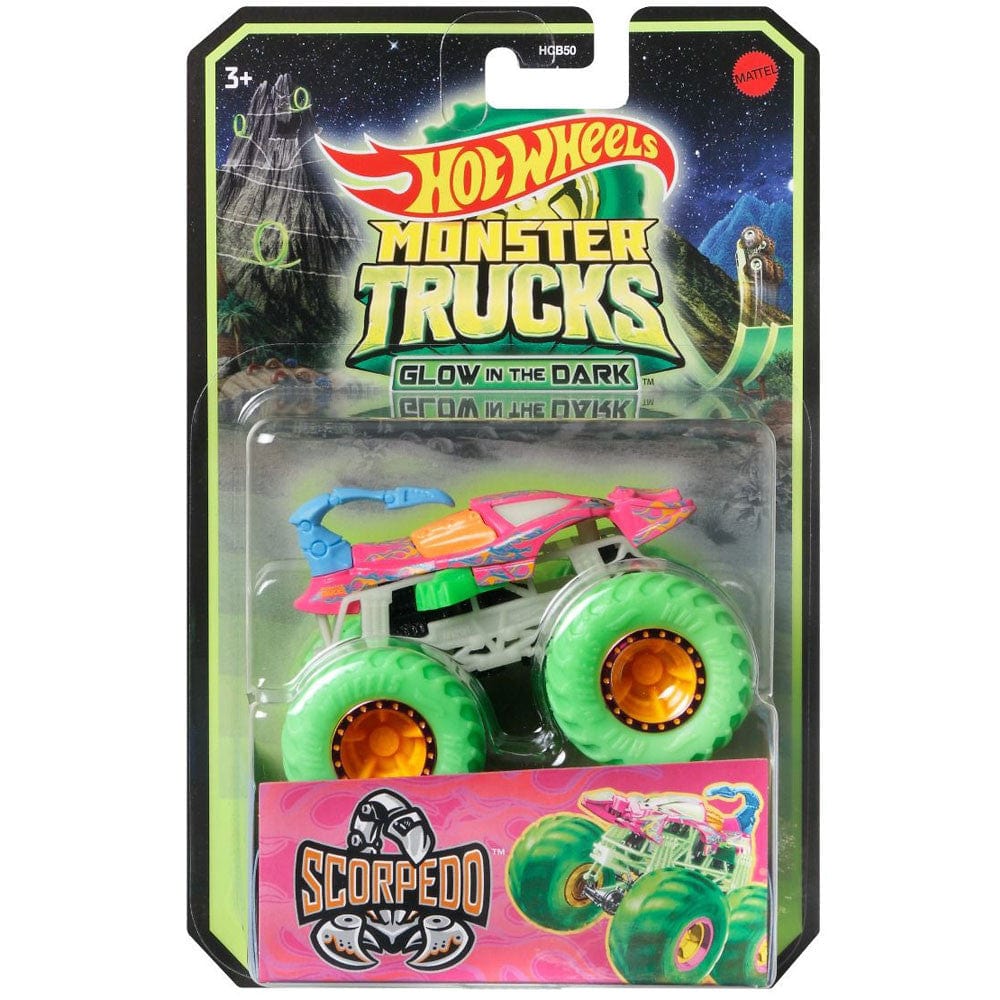 Hot Wheels Glow in the Dark - Scorpedo Hot Wheels Glow in the Dark - Scorpedo