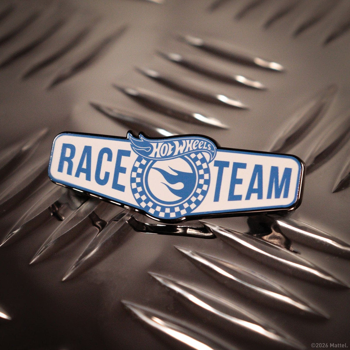 Hot Wheels Limited Edition Race Team Pin Badge Hot Wheels Limited Edition Race Team Pin Badge