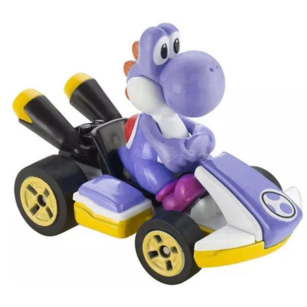 Hot Wheels Mario Kart Blue Yoshi Standard Kart
