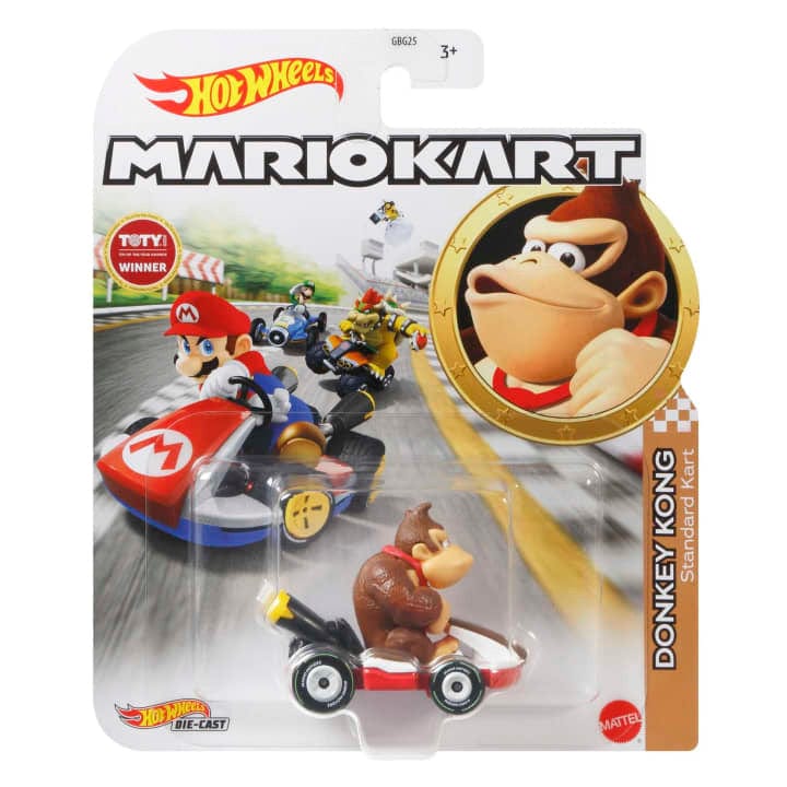 Hot Wheels Mario Kart Donkey Kong Standard Kart Hot Wheels Mario Kart Donkey Kong Standard Kart