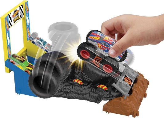 Hot Wheels Monster Trucks Arena Smashers Race Ace Smash Race Challenge Hot Wheels Monster Trucks Arena Smashers Race Ace Smash Race Challenge