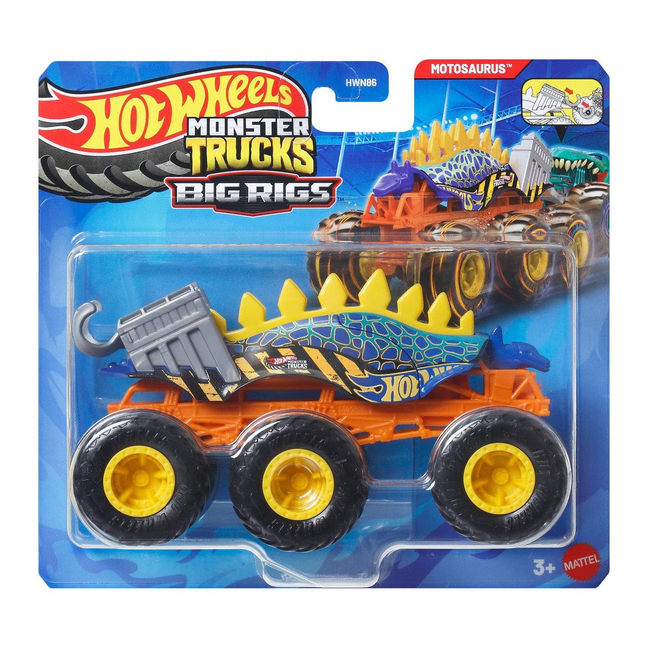 Hot Wheels Monster Trucks Big Rigs Motosaurus Hot Wheels Monster Trucks Big Rigs Motosaurus