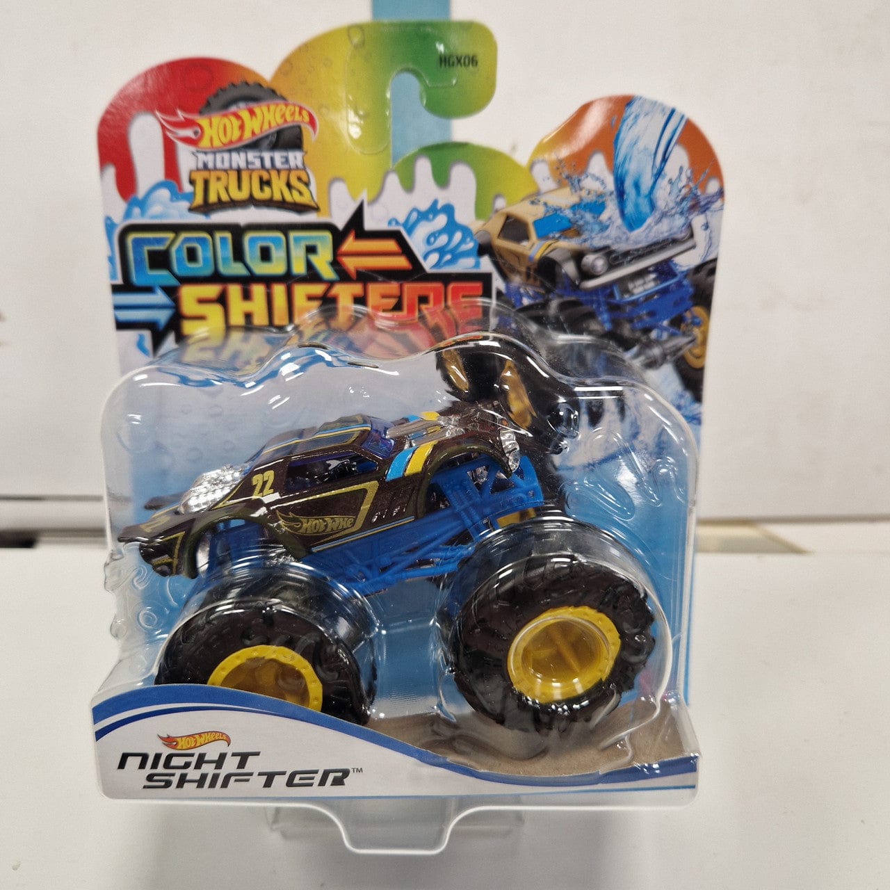 Hot Wheels Monster Trucks Colour Shifters Night Shifter