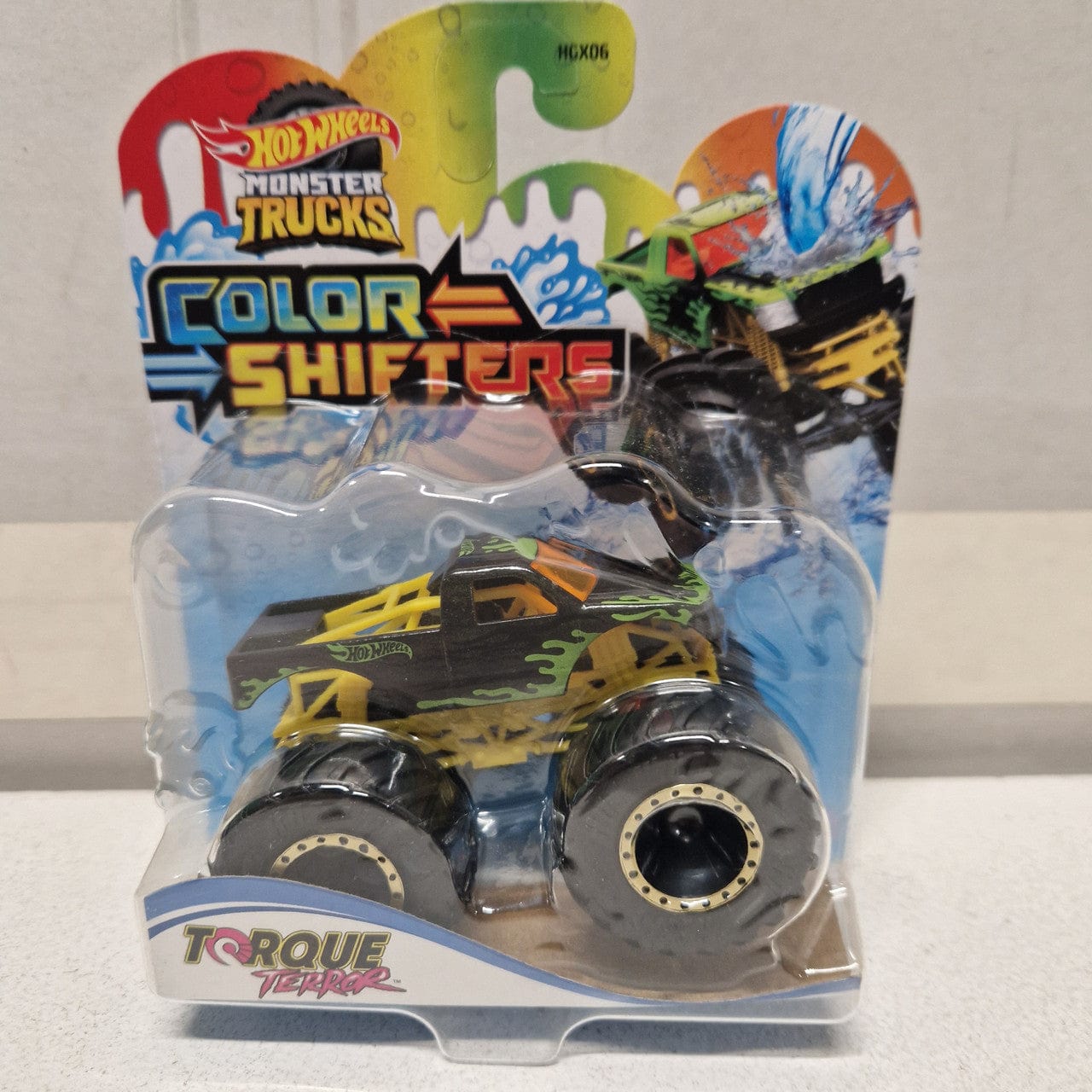 Hot Wheels Monster Trucks Colour Shifters Torque Terror