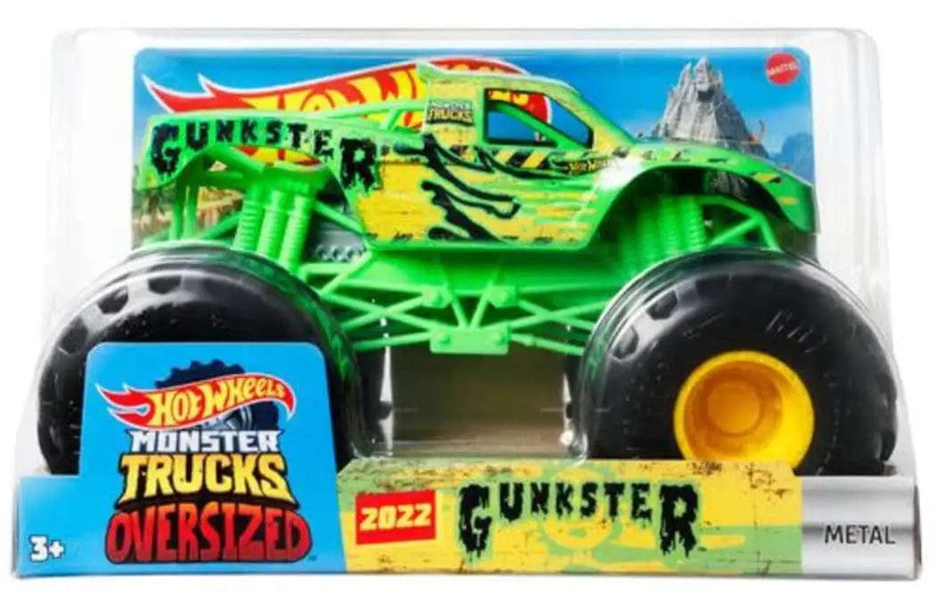Hot Wheels Monster Trucks Oversized Gunkster Hot Wheels Monster Trucks Oversized Gunkster
