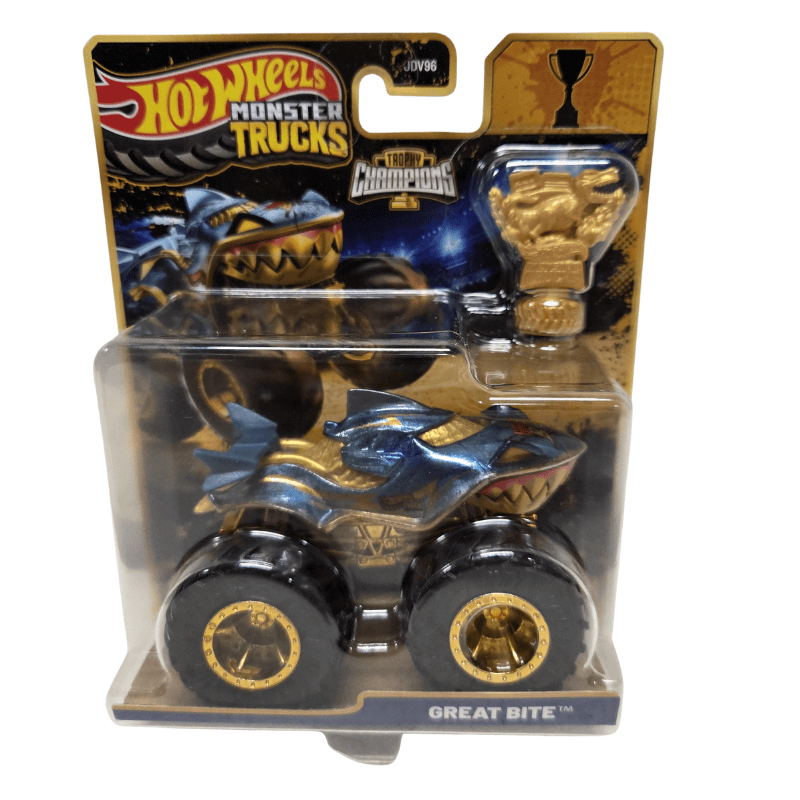 Hot Wheels Monster Trucks Trophy Champions Great Bite Hot Wheels Monster Trucks Trophy Champions Great Bite