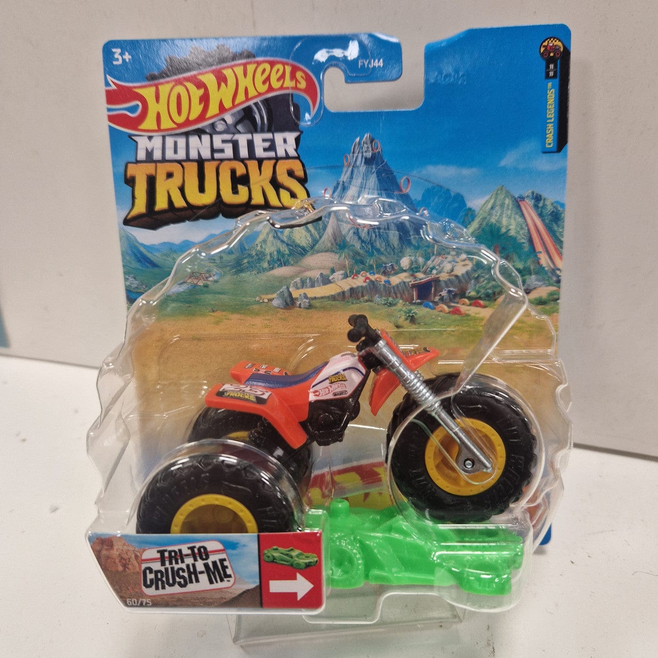 Hot Wheels Monster Tucks 1:64 Tri To Crash Me Hot Wheels Monster Tucks 1:64 Tri To Crash Me