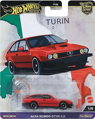Hot Wheels Premium Car Culture Alfa Romeo GTV6 3.0 Hot Wheels Premium Car Culture Alfa Romeo GTV6 3.0