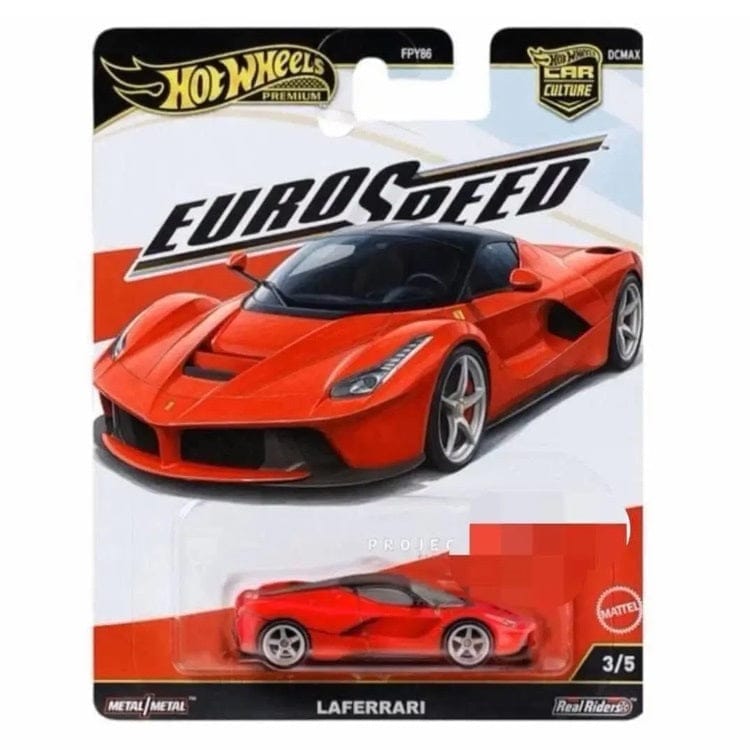 Hot Wheels Premium Car Culture Laferrari Euro Speed Hot Wheels Premium Car Culture Laferrari Euro Speed
