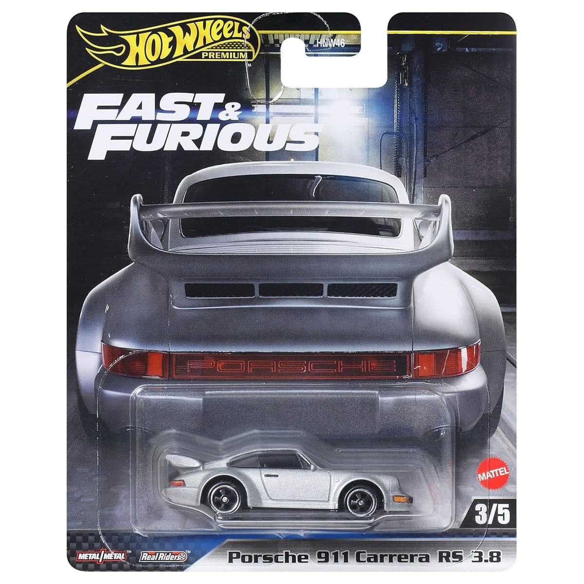 Hot Wheels Premium Fast & Furious Porsche 911 Carrera RS 3.8 Hot Wheels Premium Fast & Furious Porsche 911 Carrera RS 3.8