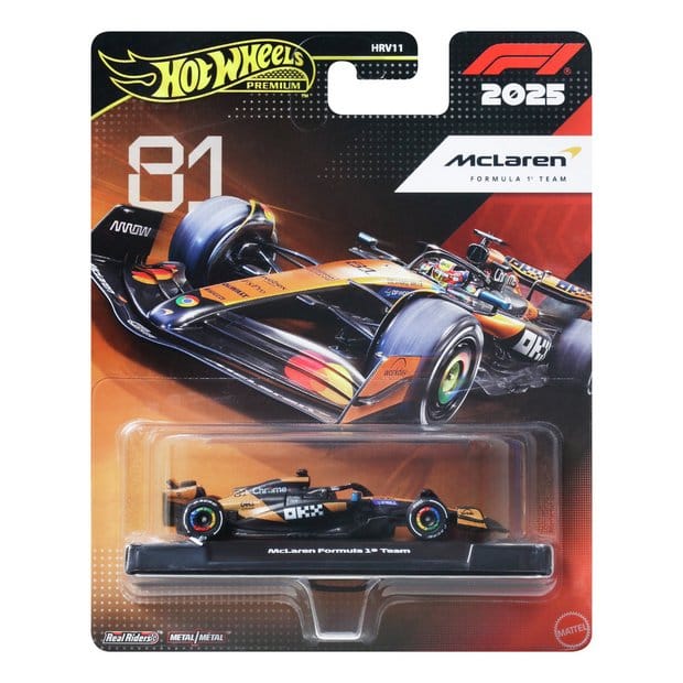 Hot Wheels Premium Formula 1 McLaren Formula 1 Team Hot Wheels Premium Formula 1 McLaren Formula 1 Team