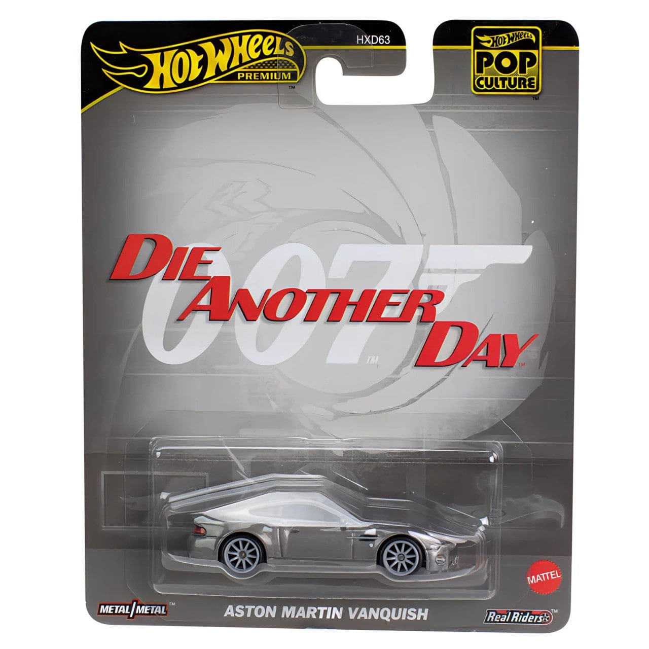 Hot Wheels Premium Pop Culture Aston Martin Vanquish - 007 Die Another Day Hot Wheels Premium Pop Culture Aston Martin Vanquish - 007 Die Another Day