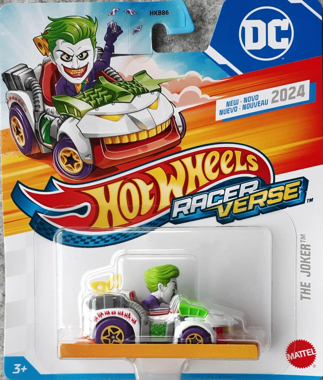 Hot Wheels Racer Verse DC The Joker