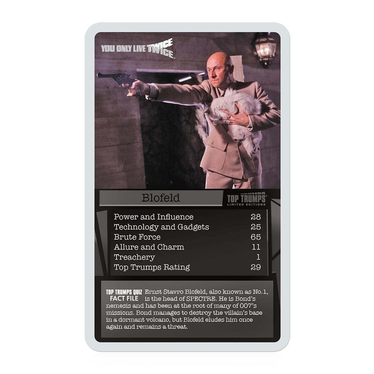 James Bond 007 'Every Assignment' Top Trumps Card Game