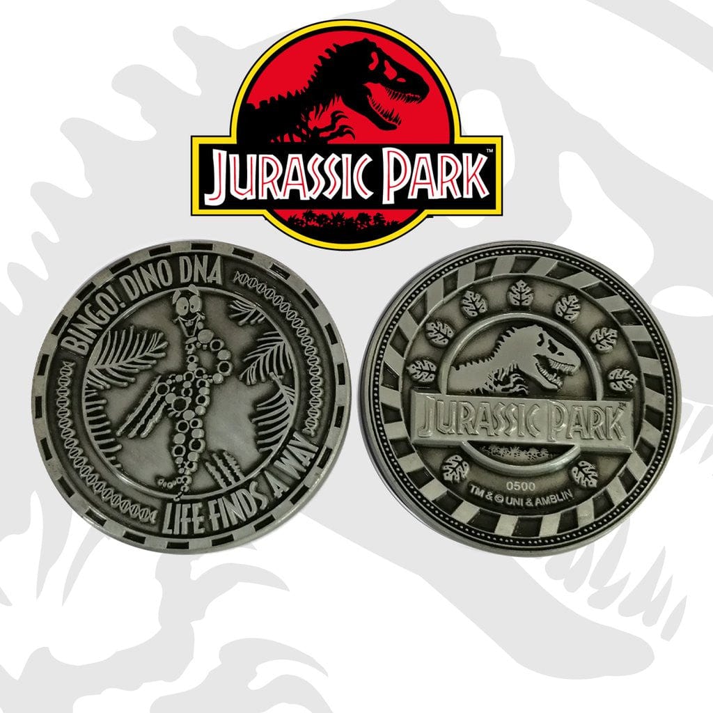 Jurassic Park DNA Coin