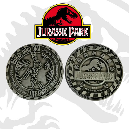 Jurassic Park DNA Coin Jurassic Park DNA Coin