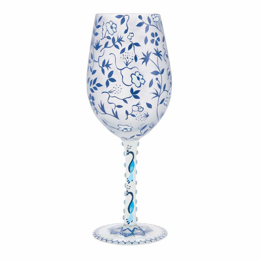 Lolita Blue Menagerie Wine Glass Lolita Blue Menagerie Wine Glass