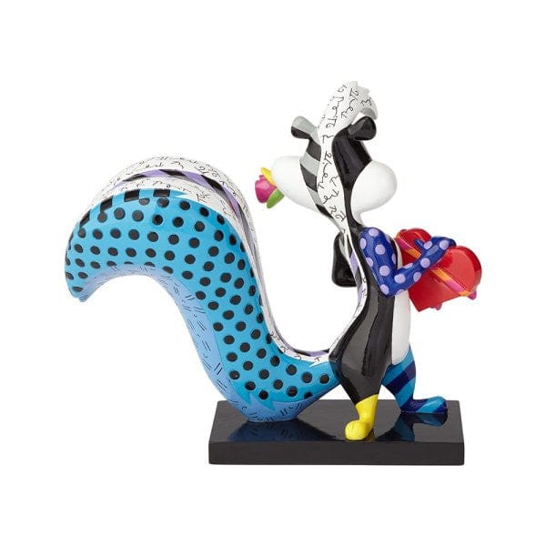 Looney Tunes Britto Pepe Le Pew with flower Figurine